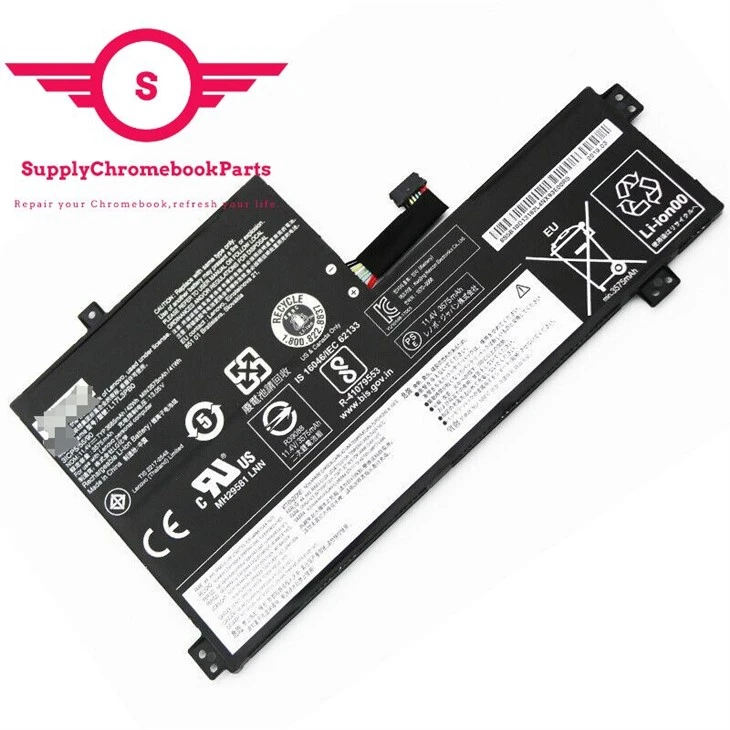 ForLenovo 11 300e Gen 2 (Intel) Chromebook Battery L17L3PB0; 5B10W67369 ForLenovo 11 300e Gen 2 (Intel) Chromebook Battery L17L3PB0; 5B10W67369